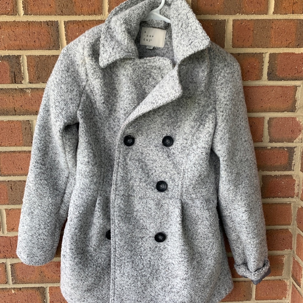 Gray Pea Coat